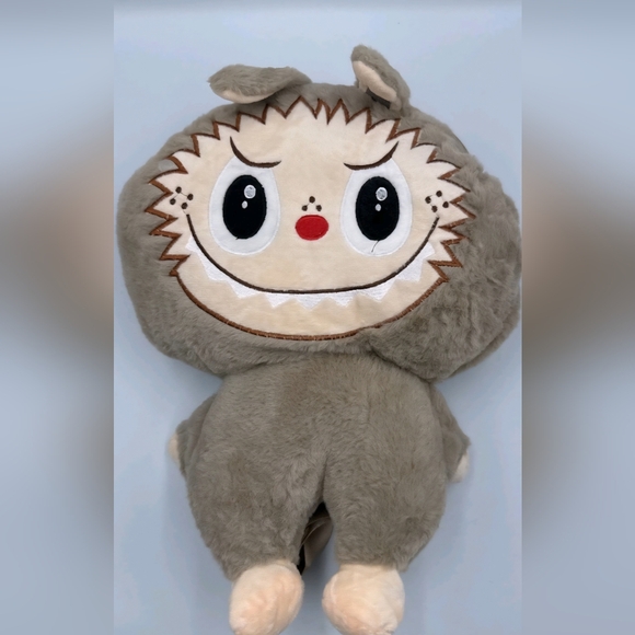 Popmart Labubu Classic Series Big Plush Head Backpack - Picture 1 of 4